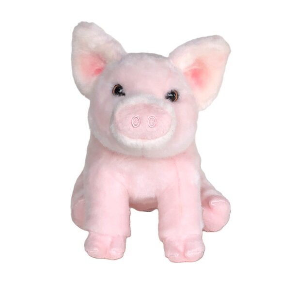 Douglas Plush New w/Tag Pig Pink Betina Stuffed Animal 10" - Picture 1 of 11